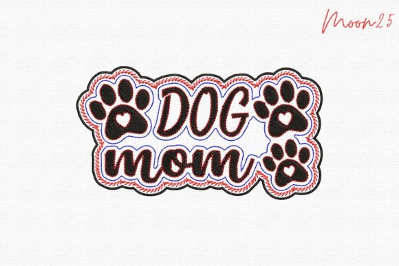Dog Mom Paw Print Applique: A Designer's Review