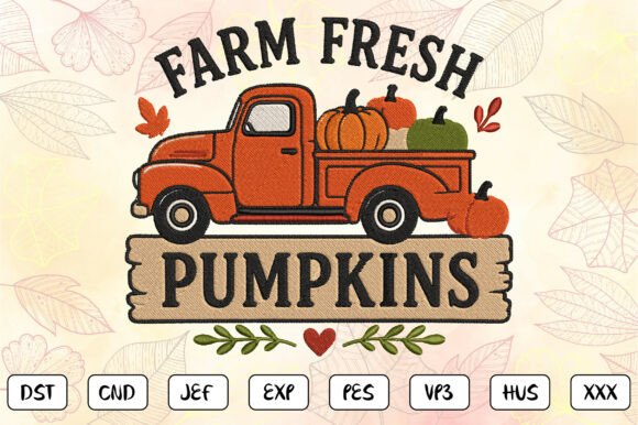 Farm Fresh Pumpkins Embroidery: A Designer's Review