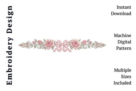 Floral Bow Border: A Designer's Review for Craft Fairs