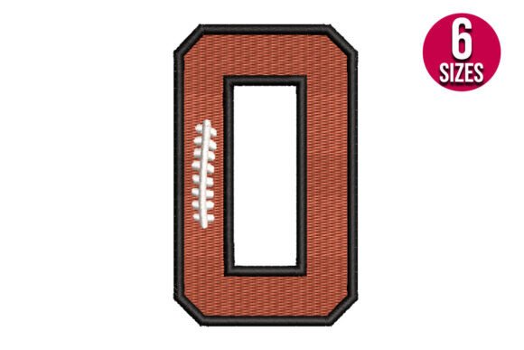 Football Font Alphabet Number Zero 0 Review