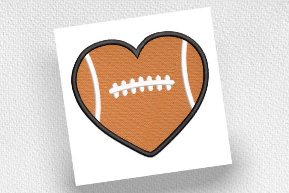 Football Heart: A Designer's Review for Craft Fair Success