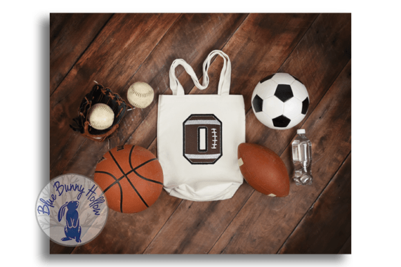Football Number 0: A Bold Appliqué Review for Craft Fairs
