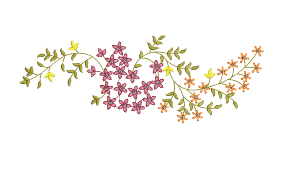 Leaf Botanical Ornament Embroidery Review