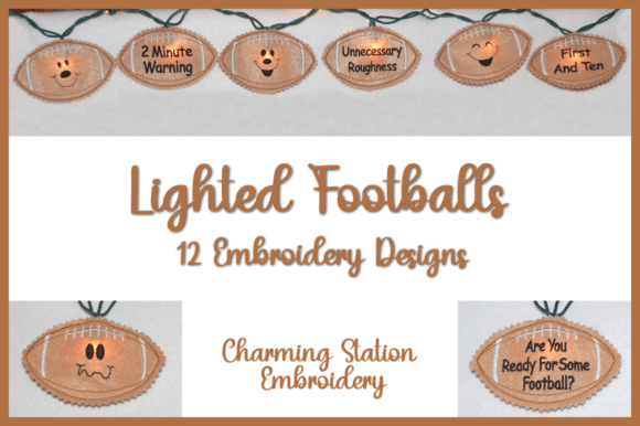Lighted Footballs: A Designer's Review for Holiday Projects