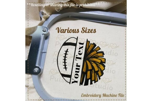 Pom Pom Embroidery Design: Cheerleading Review