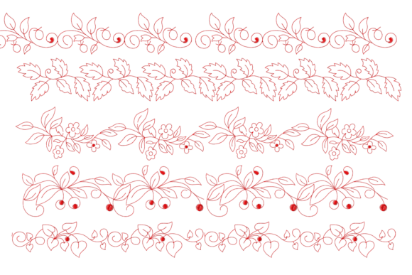 Review: Floral Border Embroidery Bundle for Apparel