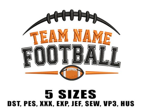 Review: Football Team Embroidery Design for Gifts