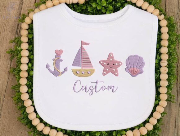 Review: Personalized Coastal Embroidery Design for Summer